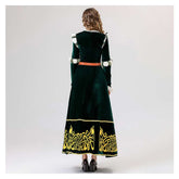 Brave Merida Green Dress Set Outfits Cosplay Costume Carnival Suit